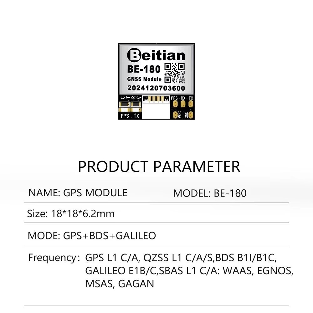 Beitian GPS Module BE-180 BE-2 - Drone Battery Plate บทวิจารณ์และราคา