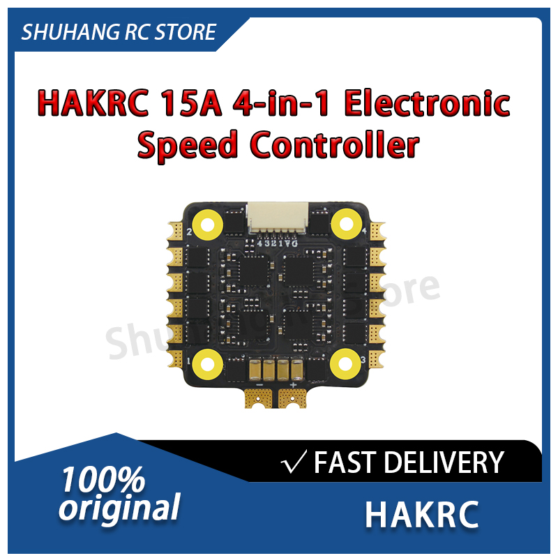 HAKRC 15A 4-in-1 ESC 2S-4S Lip - Drone Battery 4S บทวิจารณ์และราคา