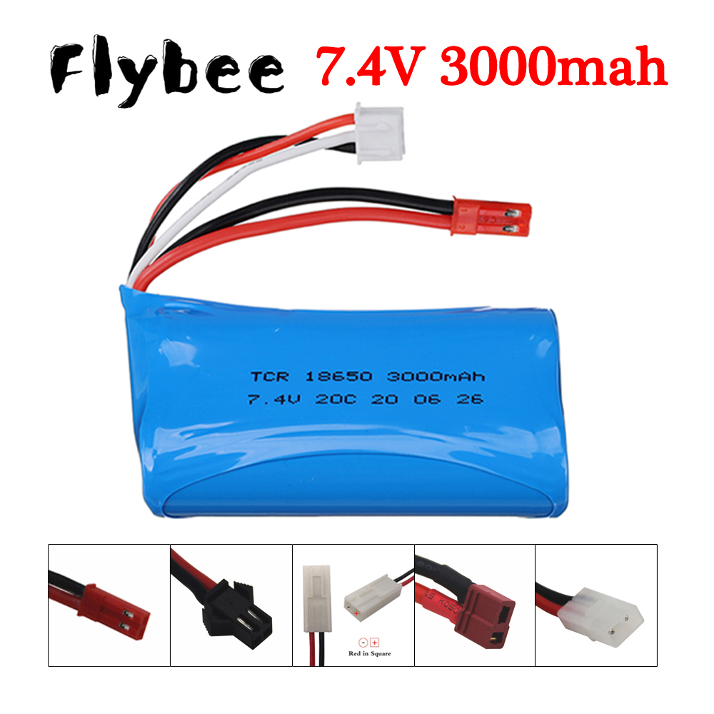 7.4V 3000mAh 18650 Li-ion Bate - Drone Battery Lipo บทวิจารณ์และราคา