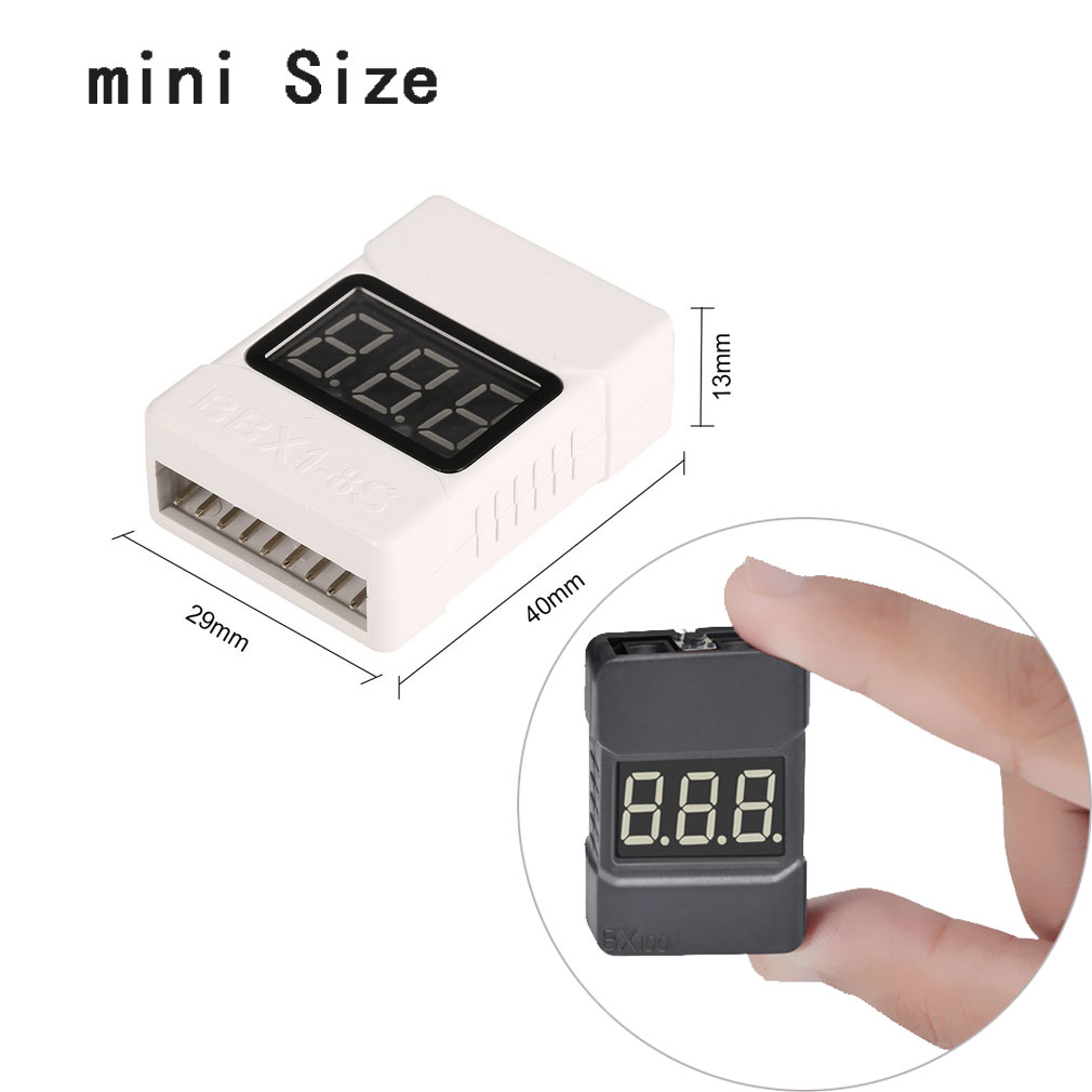 1-8S Lipo Battery Voltage Test - Drone Battery Voltage Checker บทวิจารณ์และราคา
