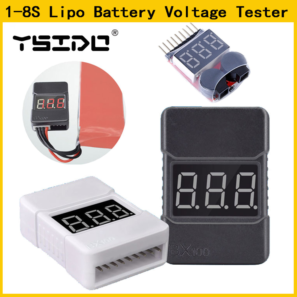 1-8S Lipo Battery Voltage Test - Drone Battery Voltage Checker บทวิจารณ์และราคา