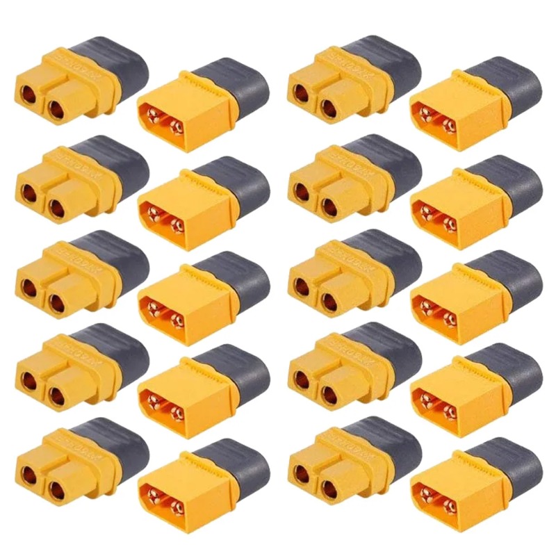 1Pair XT60H Female Bullet Conn - Drone Battery Connector บทวิจารณ์และราคา