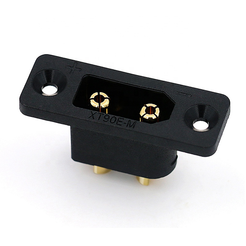 30PCSAmass Black XT90E-M Panel - Drone Battery Connector บทวิจารณ์และราคา