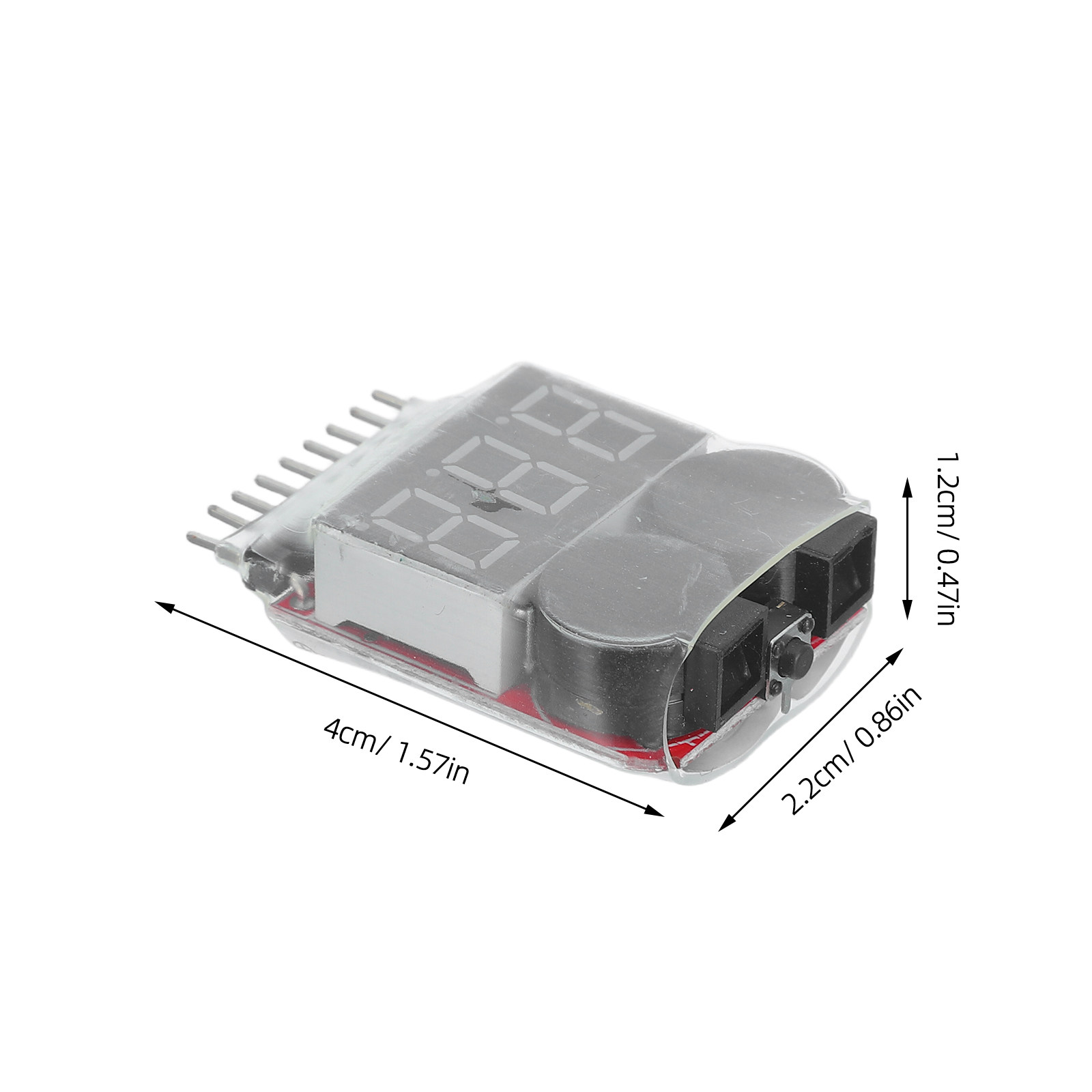 2Pcs Lipo Battery Checker Volt - Drone Battery Voltage Checker บทวิจารณ์และราคา