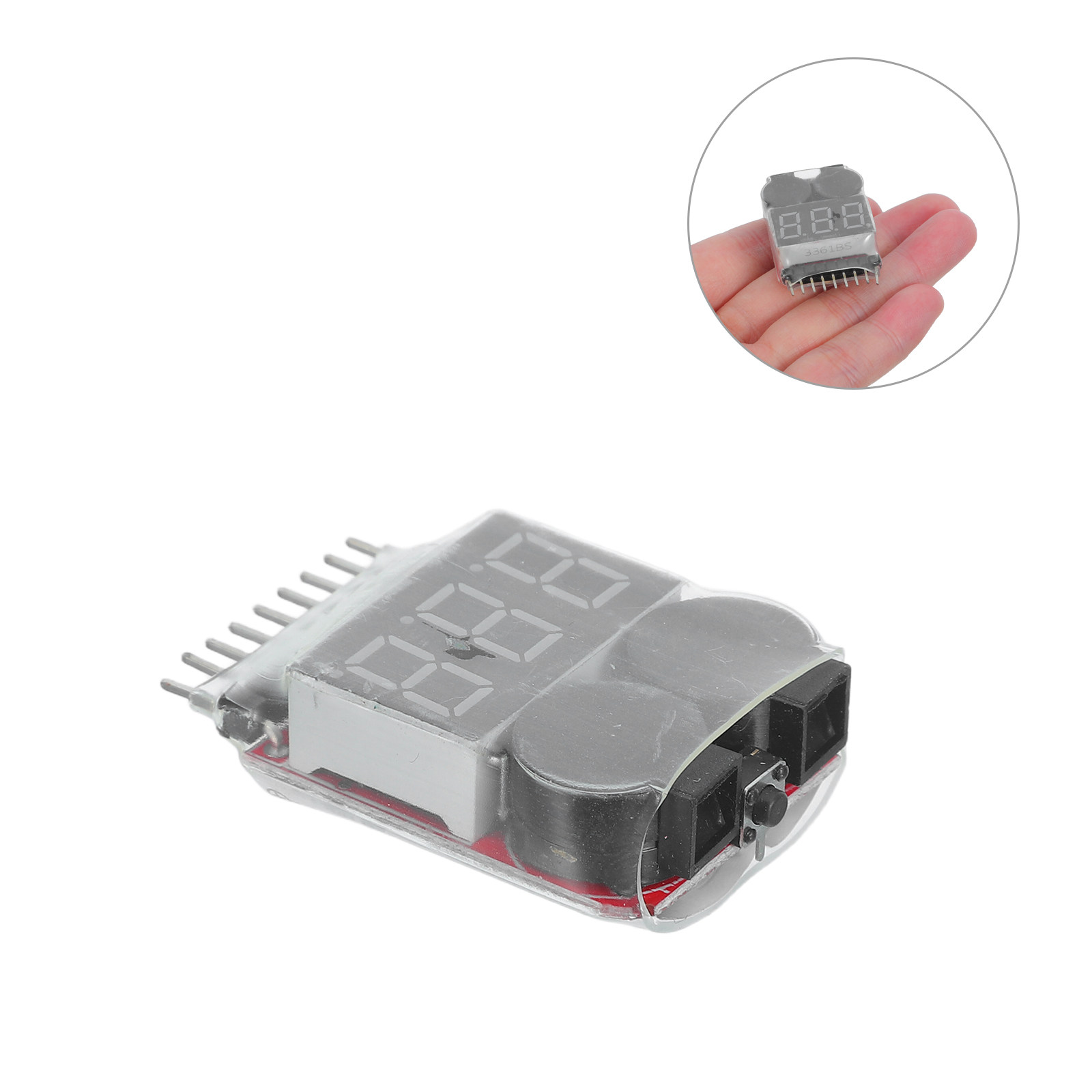 2Pcs Lipo Battery Checker Volt - Drone Battery Voltage Checker บทวิจารณ์และราคา