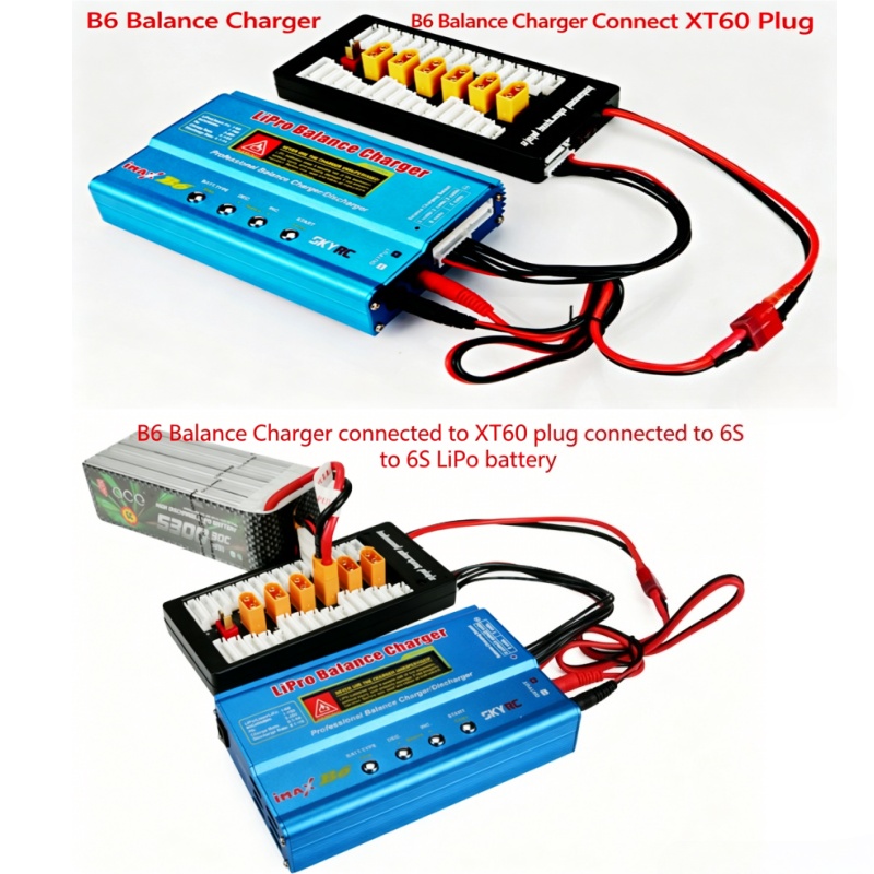 6 in 1 XT60 Parallel Charging  - Drone Battery Parallel Board บทวิจารณ์และราคา