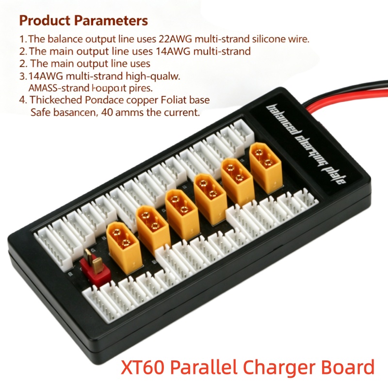 6 in 1 XT60 Parallel Charging  - Drone Battery Parallel Board บทวิจารณ์และราคา