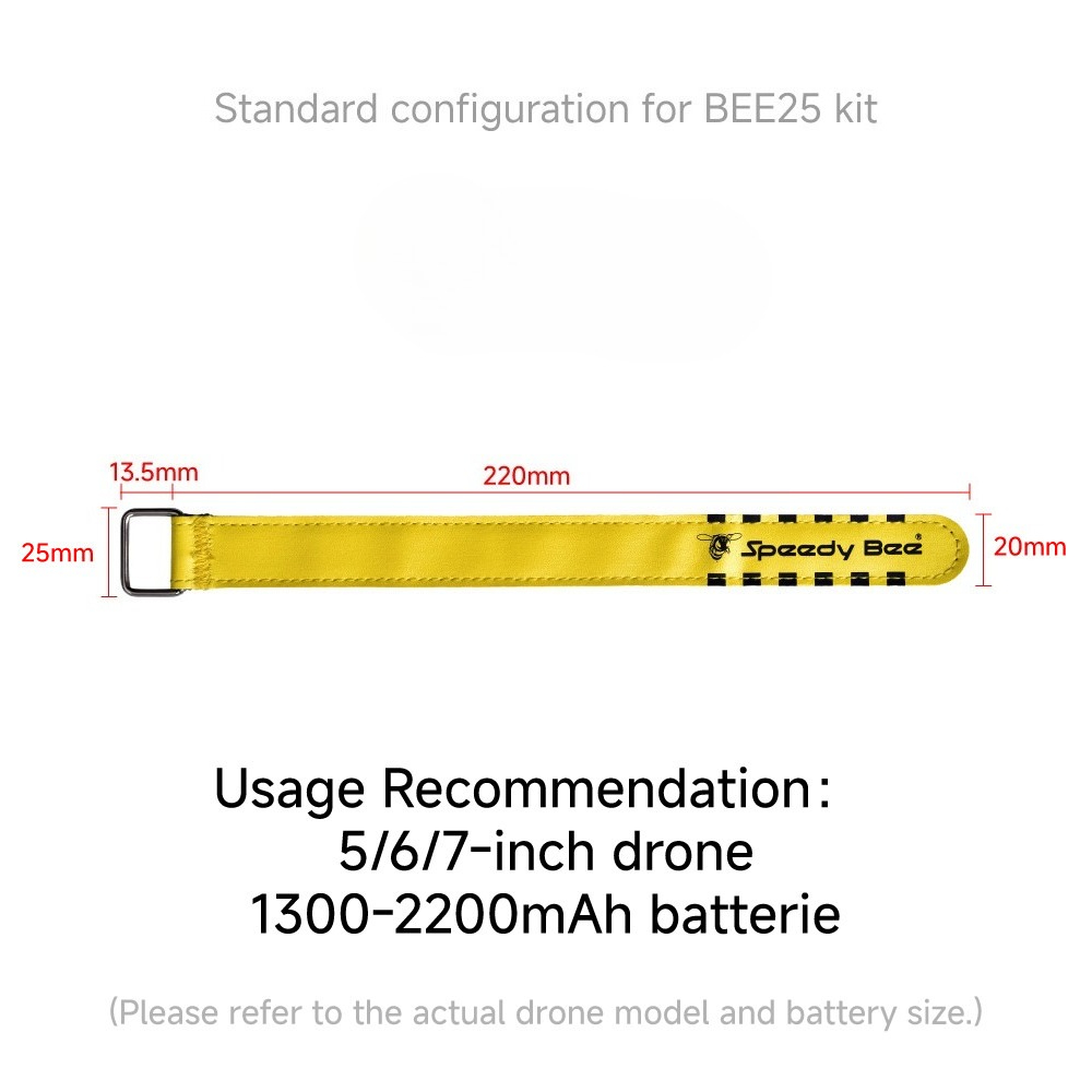 SpeedyBee FPV Lipo Battery Tie - Drone Battery Strap บทวิจารณ์และราคา