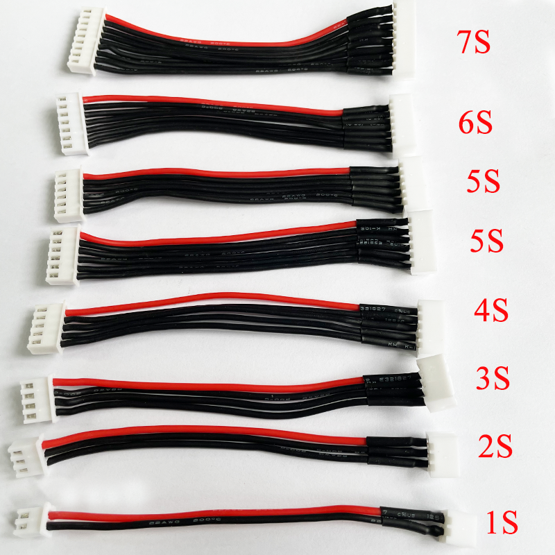 5pcs/lot JST-XH 1S 2S 3S 4S 5S - Drone Battery 6S บทวิจารณ์และราคา