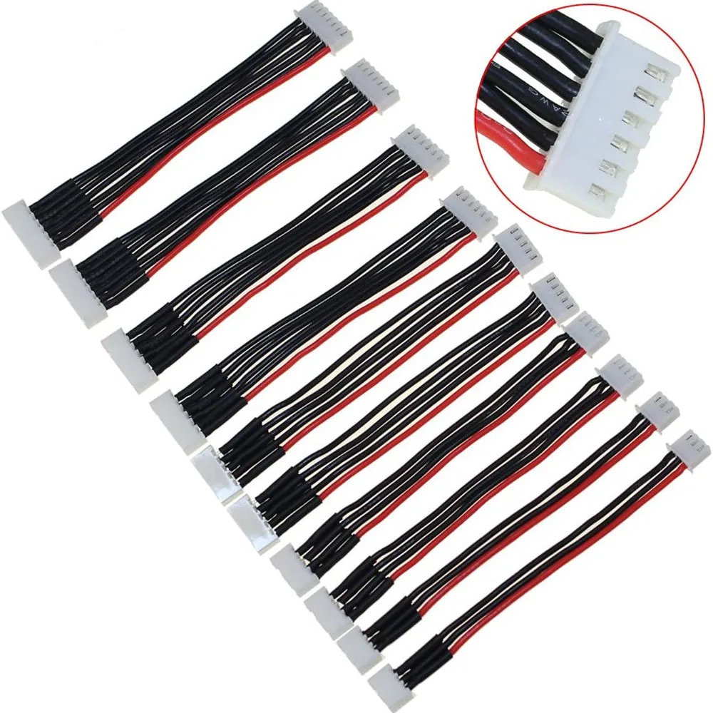 5pcs/lot JST-XH 1S 2S 3S 4S 5S - Drone Battery 6S บทวิจารณ์และราคา