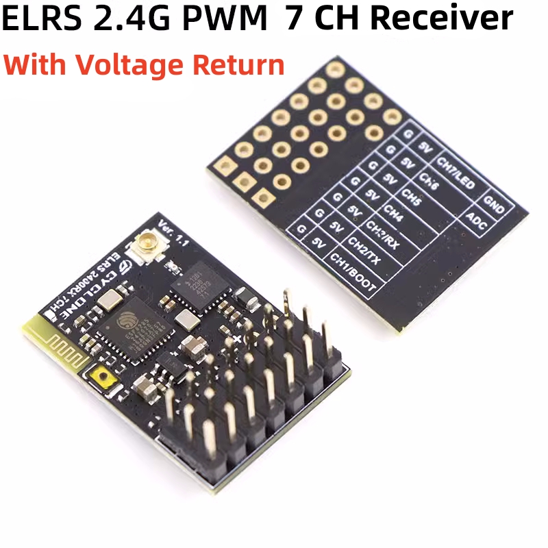ELRS 2.4G PWM 7CH 6CH CRSF Rec - Drone Battery Plate บทวิจารณ์และราคา