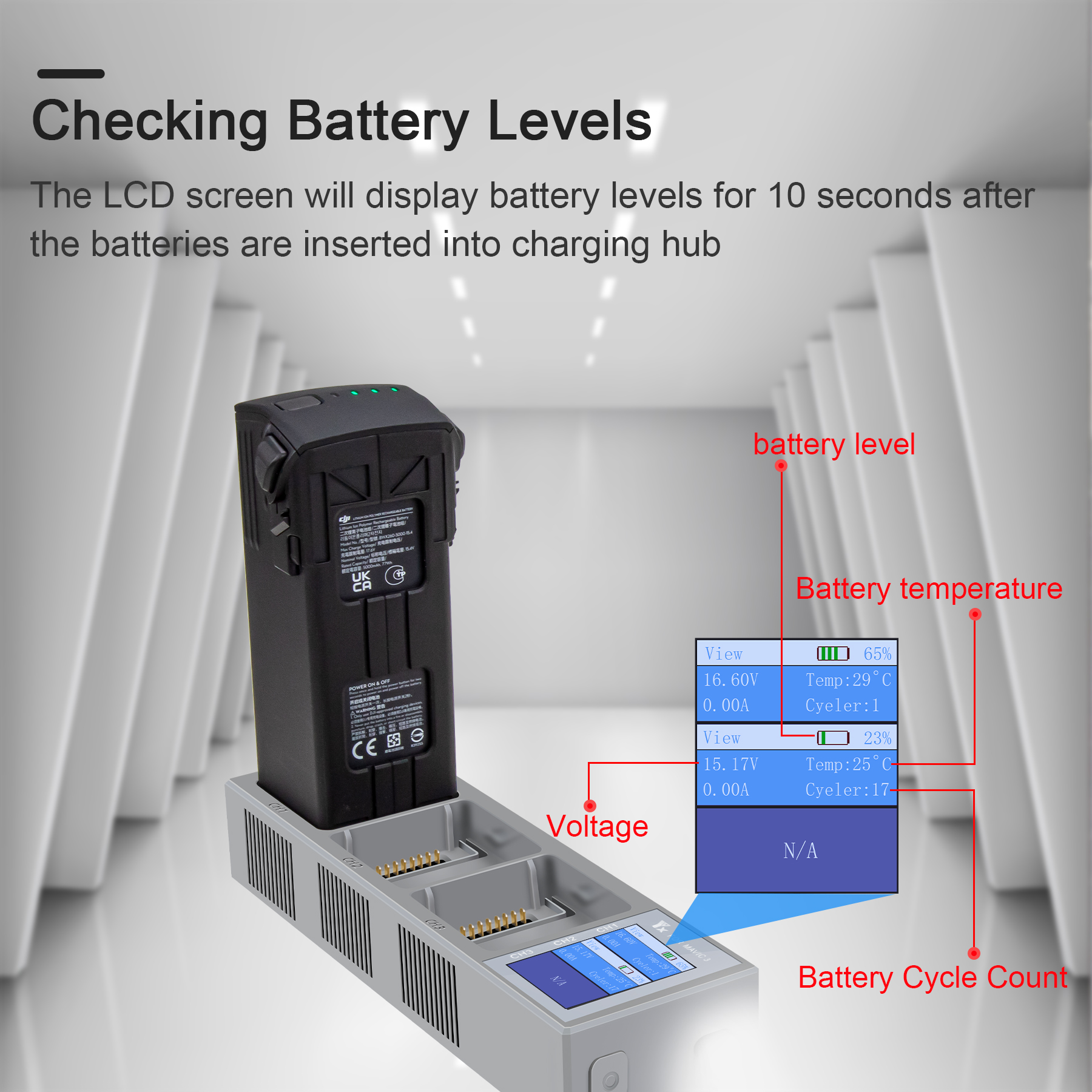 3 IN 1 Battery Charger for DJI - Drone Battery Parallel Board บทวิจารณ์และราคา