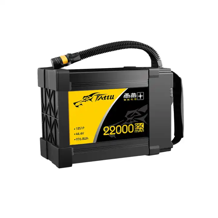 TATTU 22000mAh 44.4V 12s smart - Drone Battery Smart บทวิจารณ์และราคา