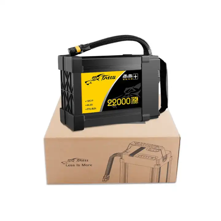 TATTU 22000mAh 44.4V 12s smart - Drone Battery Smart บทวิจารณ์และราคา
