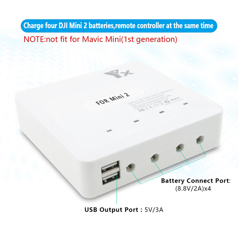YX 6IN1 Fast Smart Battery Cha - Drone Battery Smart บทวิจารณ์และราคา