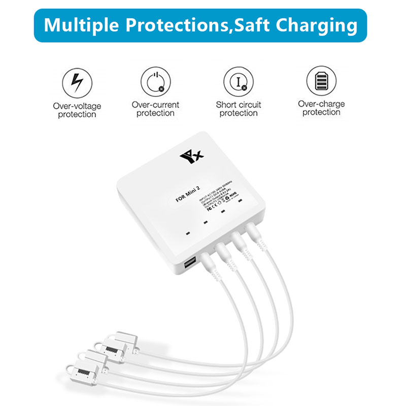 YX 6IN1 Fast Smart Battery Cha - Drone Battery Smart บทวิจารณ์และราคา