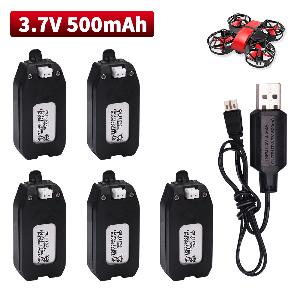 3.7V 500mAh Lithium Battery Fo - Drone Battery Lipo บทวิจารณ์และราคา