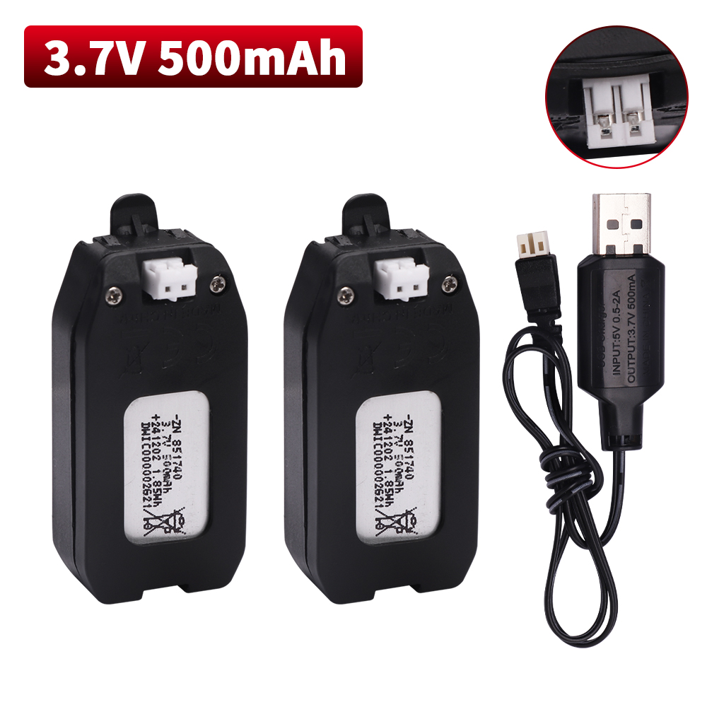 3.7V 500mAh Lithium Battery Fo - Drone Battery Lipo บทวิจารณ์และราคา