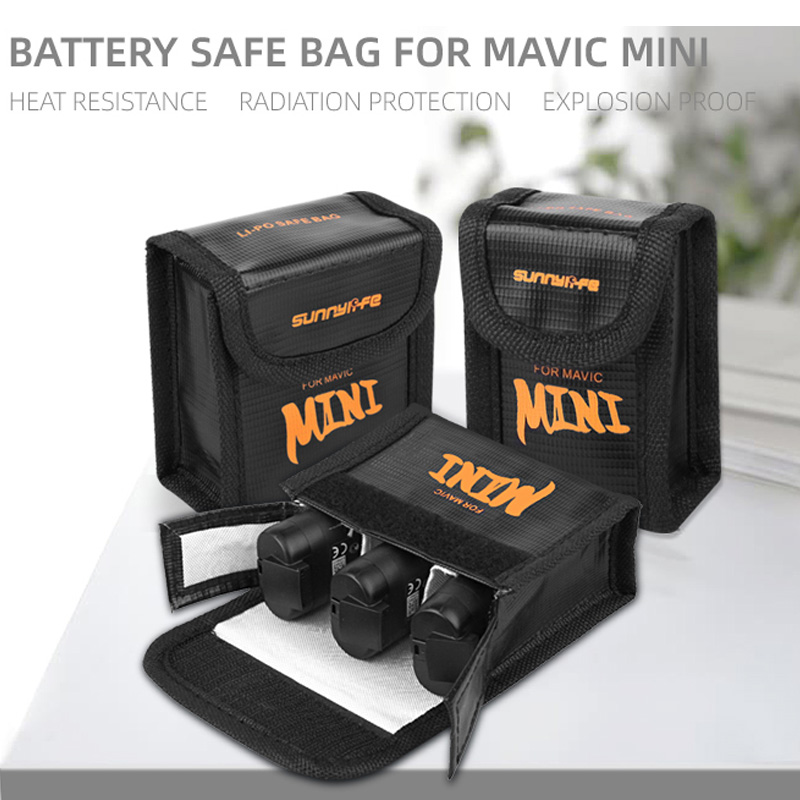 Battery Safe Bag for DJI MINI  - Drone Battery Bag บทวิจารณ์และราคา