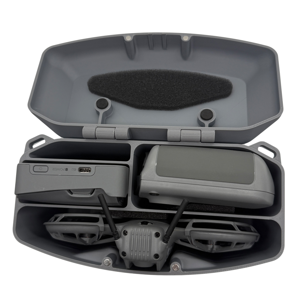 for DJI Neo 2 3D Printed Box w - Drone Battery Strap บทวิจารณ์และราคา