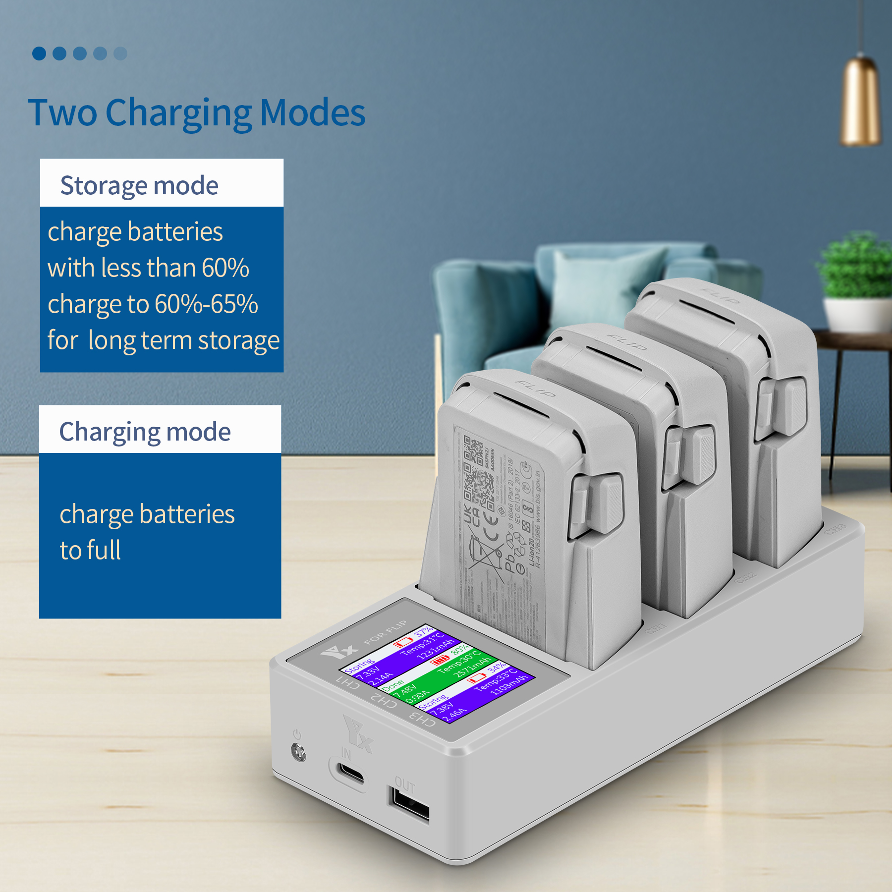 3 IN 1 Battery Charger For DJI - Drone Battery Parallel Board บทวิจารณ์และราคา