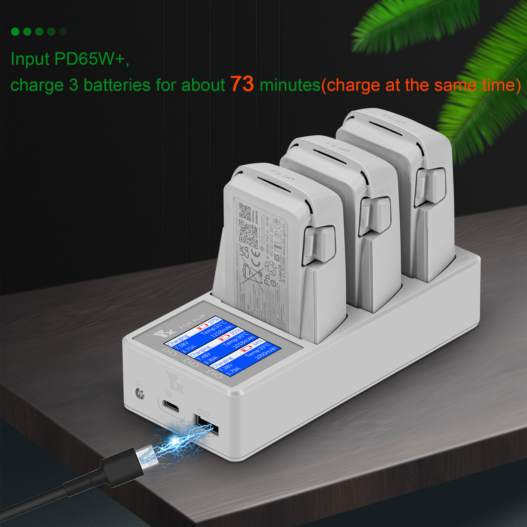 3 IN 1 Battery Charger For DJI - Drone Battery Parallel Board บทวิจารณ์และราคา