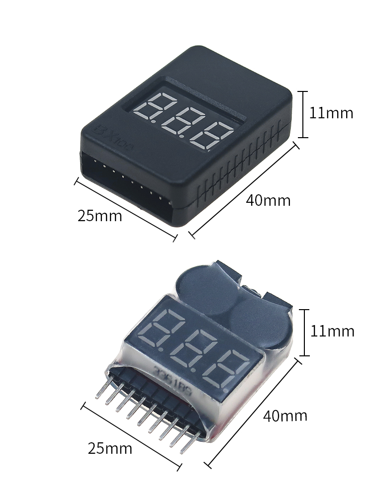 1-8S Battery Voltage Tester Al - Drone Battery Alarm บทวิจารณ์และราคา