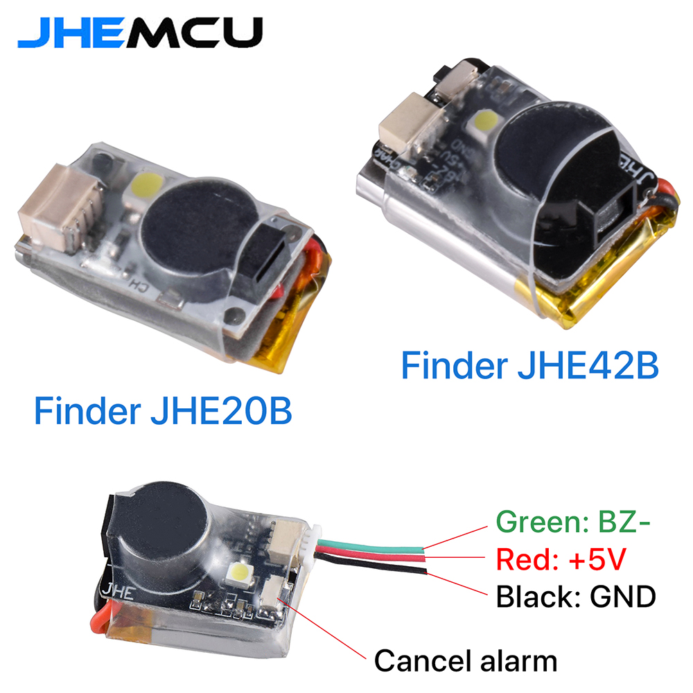 JHEMCU JHE42B/JHE20B Finder Mi - Drone Battery Alarm บทวิจารณ์และราคา