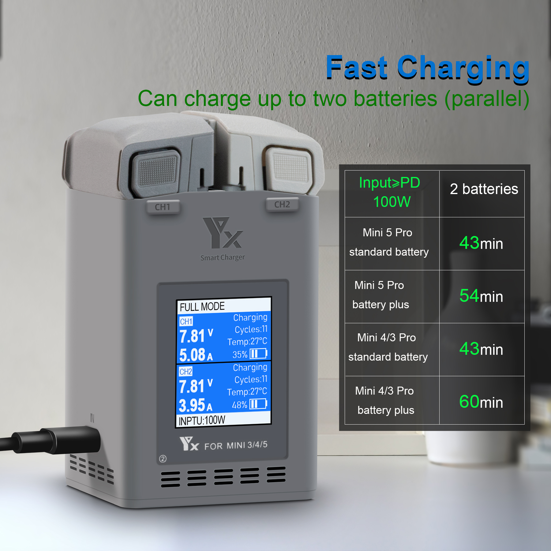 100W Intelligent Battery Charg - Drone Battery Balance Charger บทวิจารณ์และราคา