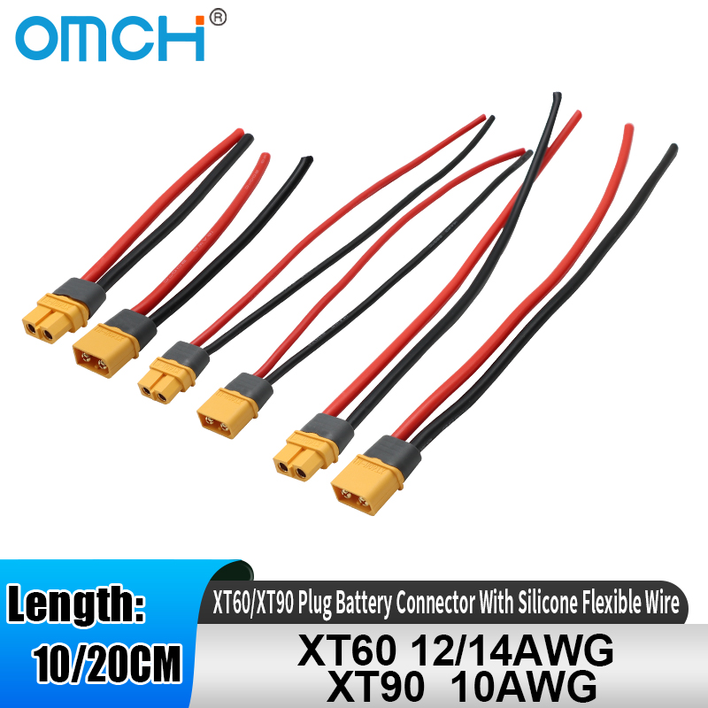 OMCH XT60 12/14AWG XT90 10AWG  - Drone Battery Connector บทวิจารณ์และราคา