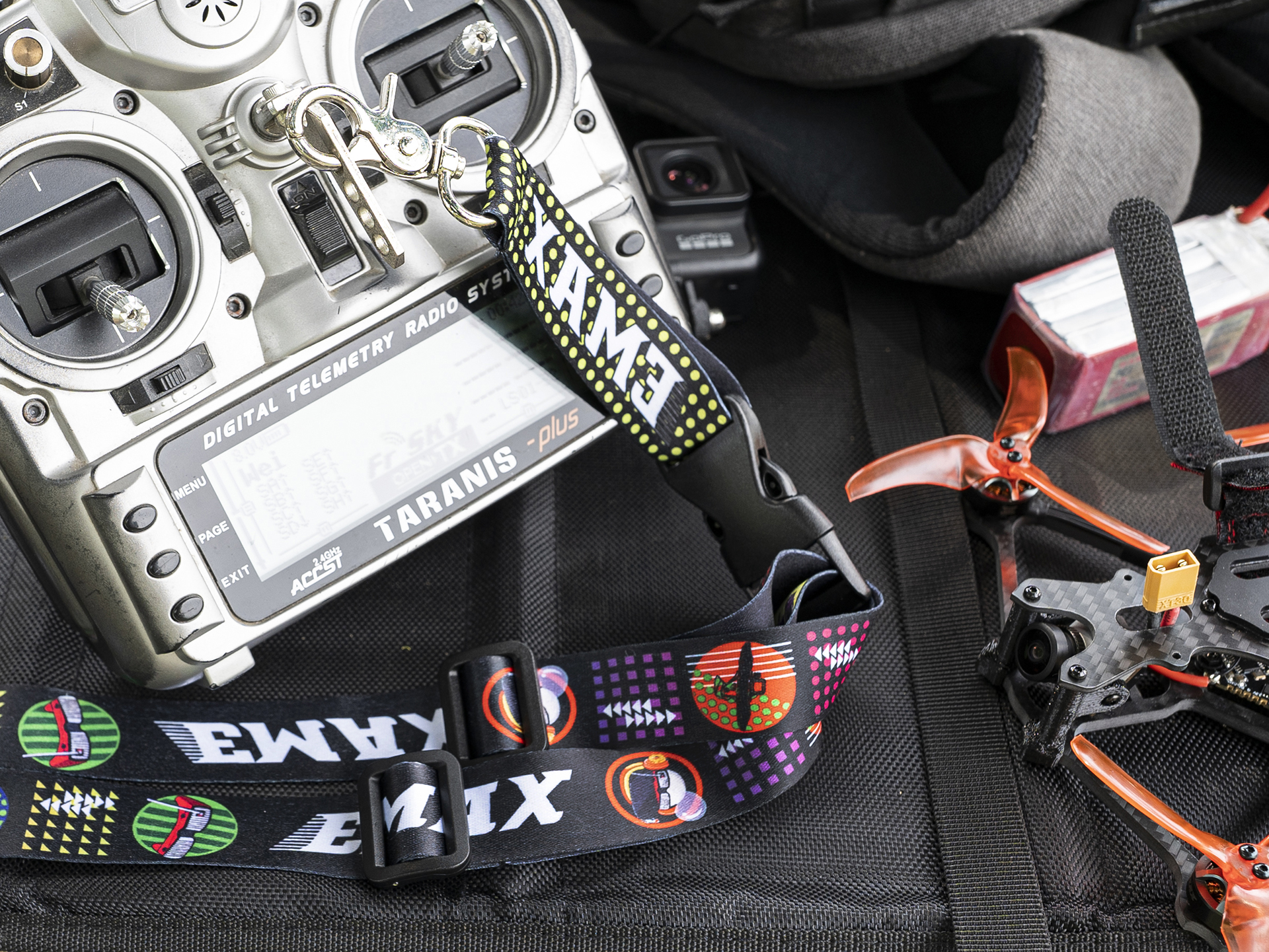 Emax Adjustable Carrying Remot - Drone Battery Strap บทวิจารณ์และราคา