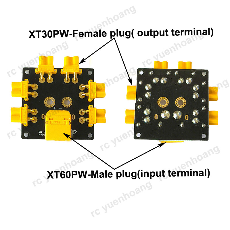1PCS XT30PW-Female Power Distr - Drone Battery Parallel Board บทวิจารณ์และราคา