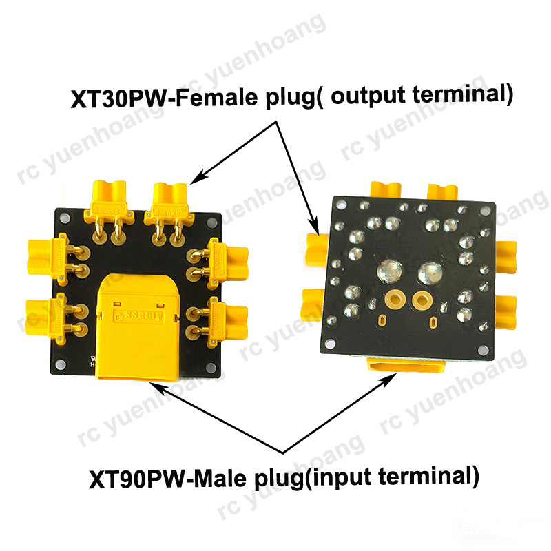 1PCS XT30PW-Female Power Distr - Drone Battery Parallel Board บทวิจารณ์และราคา