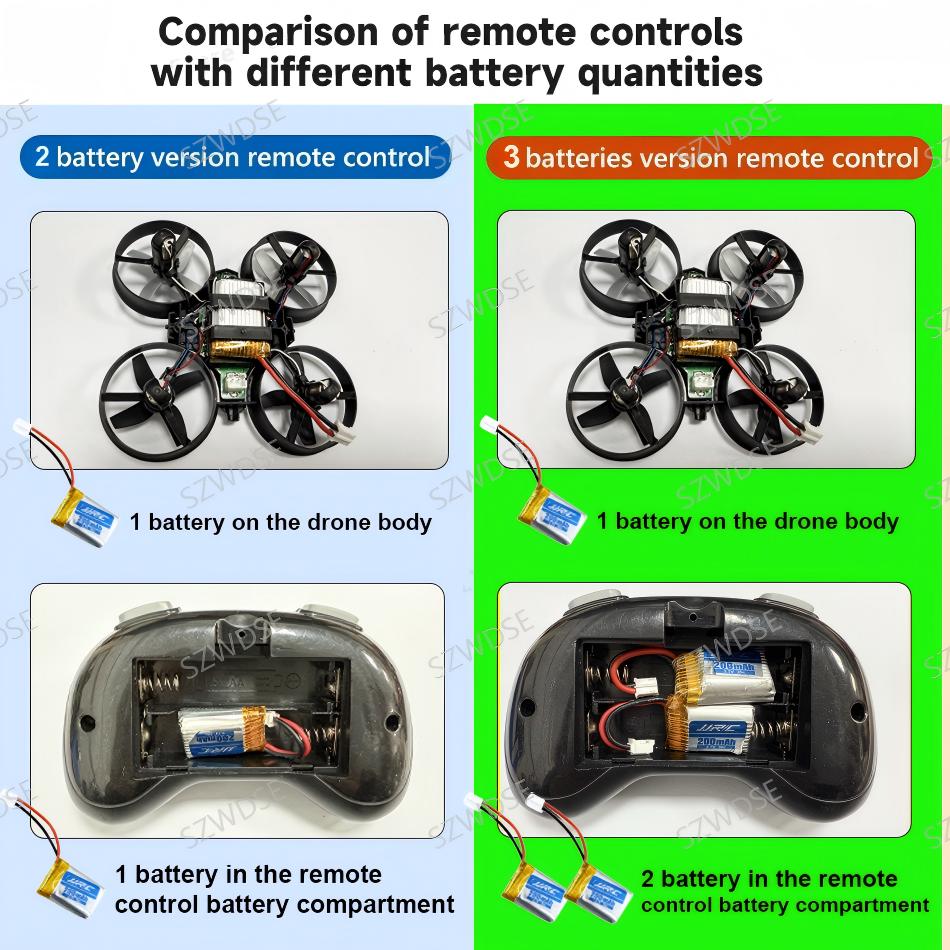 jjrc H36 Mini Drone 3D Flip He - Drone Battery Case บทวิจารณ์และราคา