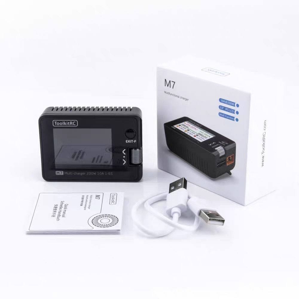 For ToolkitRC M7 200W 10A DC C - Drone Battery Voltage Checker บทวิจารณ์และราคา