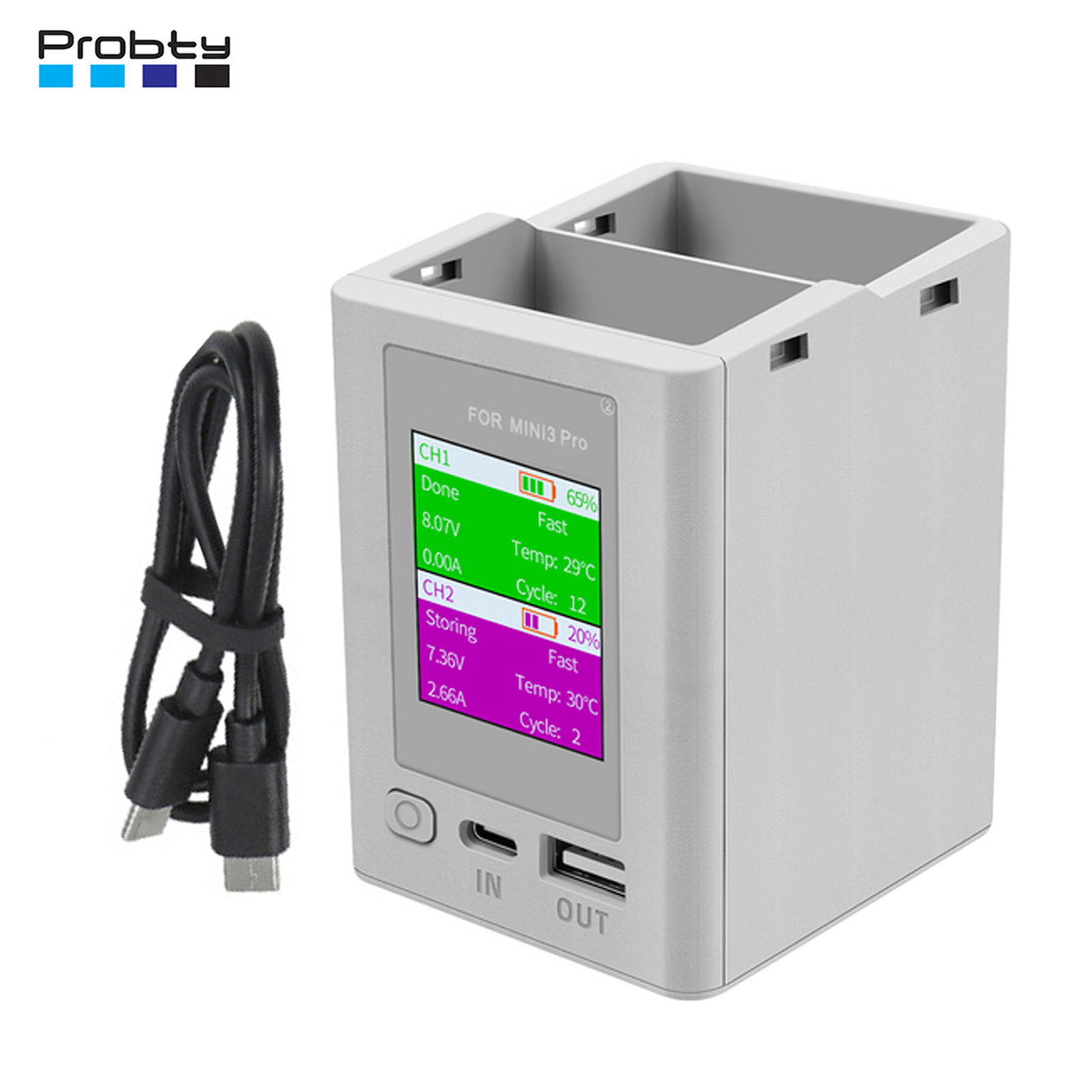 Charger Hub For DJI Mini 4 Pro - Drone Battery Smart บทวิจารณ์และราคา