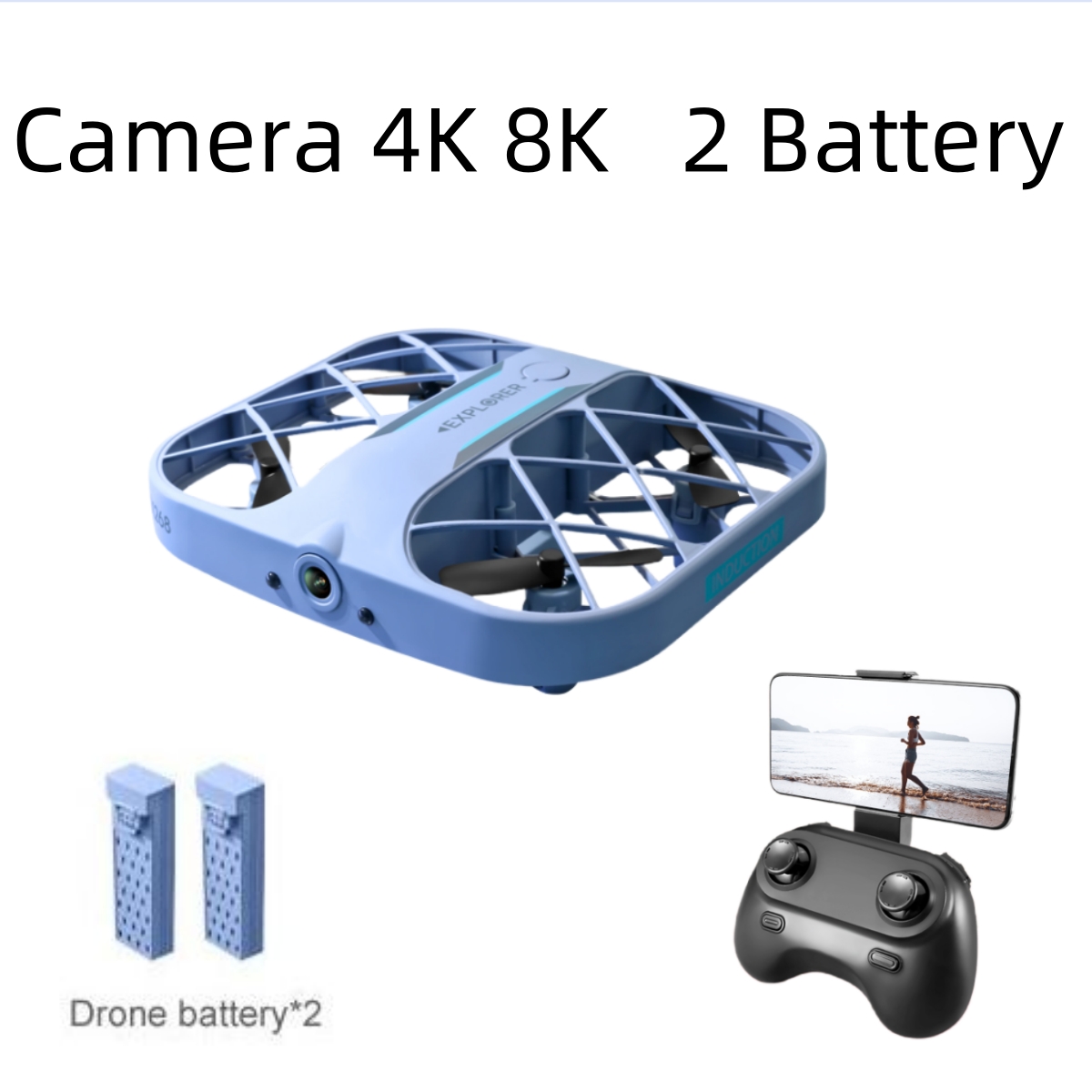 JJRC H107 FPV RC Drone with 2  - Drone Battery Box บทวิจารณ์และราคา