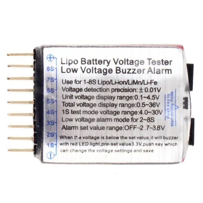 1/2/5PCS RC Voltage Display Ba - Drone Battery Alarm บทวิจารณ์และราคา
