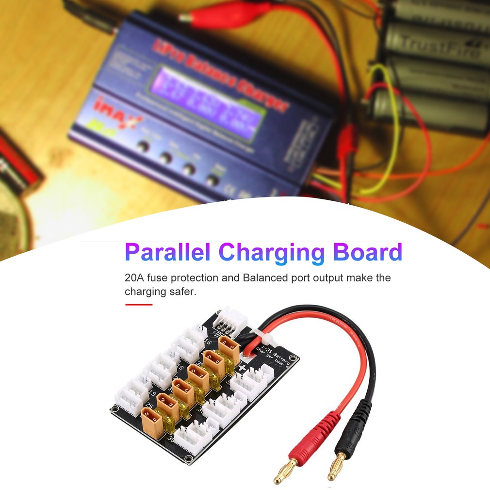 1S-3S 20A XT30 Plug Lipo Batte - Drone Battery Parallel Board บทวิจารณ์และราคา