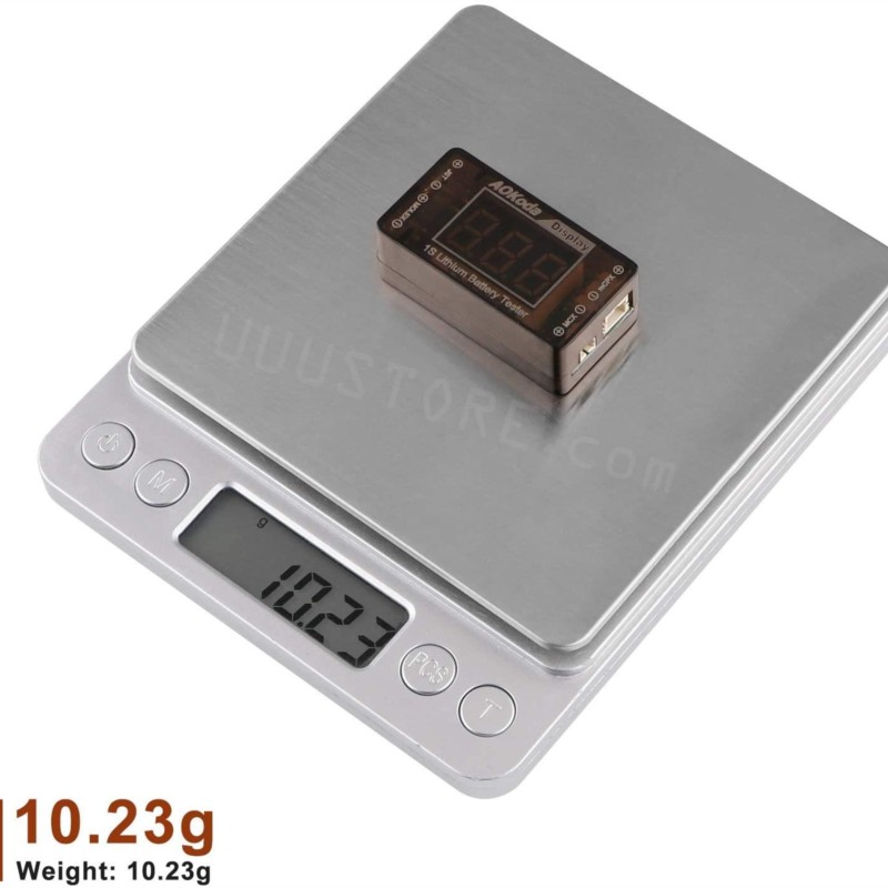 AOKoda AOK-041 1S LiPo Battery - Drone Battery Voltage Checker บทวิจารณ์และราคา